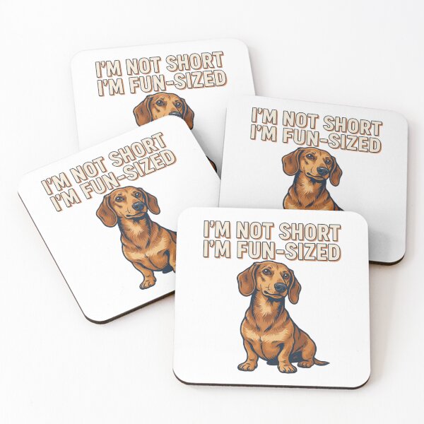 Item preview, Dachshund - Funny Dog | I'm Not Short I'm Fun-Sized designed and sold by No Excuses Supply.