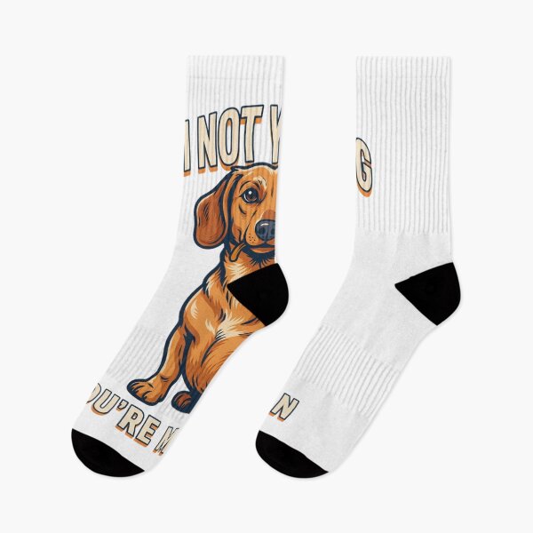 Item preview, Dachshund - Funny Dog | I'm Not Your Dog You’re My Human designed and sold by No Excuses Supply.