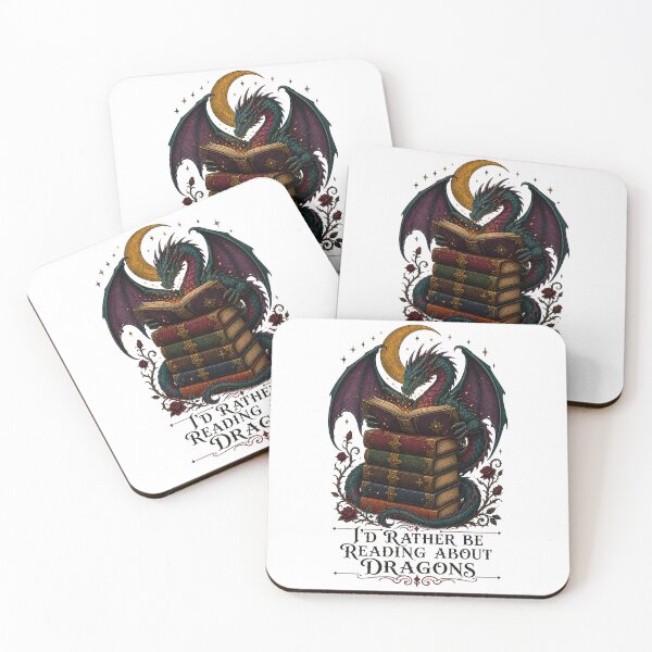 Item preview, Romantasy Dragon Shirt, I'd Rather Be Reading About Dragons designed and sold by MOSIDRIP™.