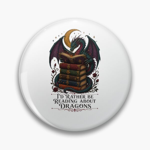 Item preview, Romantasy Dragon Shirt, I'd Rather Be Reading About Dragons designed and sold by MOSIDRIP™.