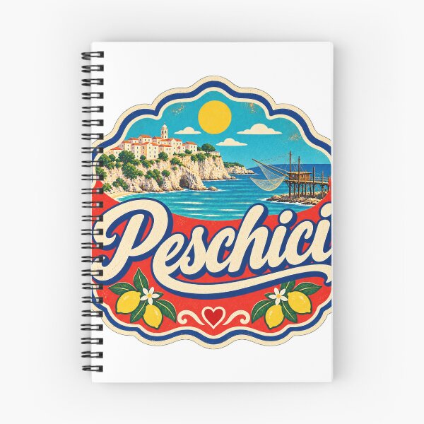 Item preview, Peschici Italy Travel Souvenir Painted Italian Sign designed and sold by VisualArtsOasis.