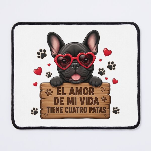 Item preview, The Love of My Life Has Four Legs - Wooden Sign designed and sold by Olgavelez.
