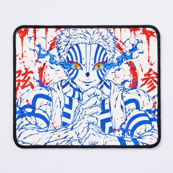 Item preview, DEMON SLAYER - UPPER THREE AKAZA GYM WEAR ALTERNATE ART designed and sold by AsotenDesigns.