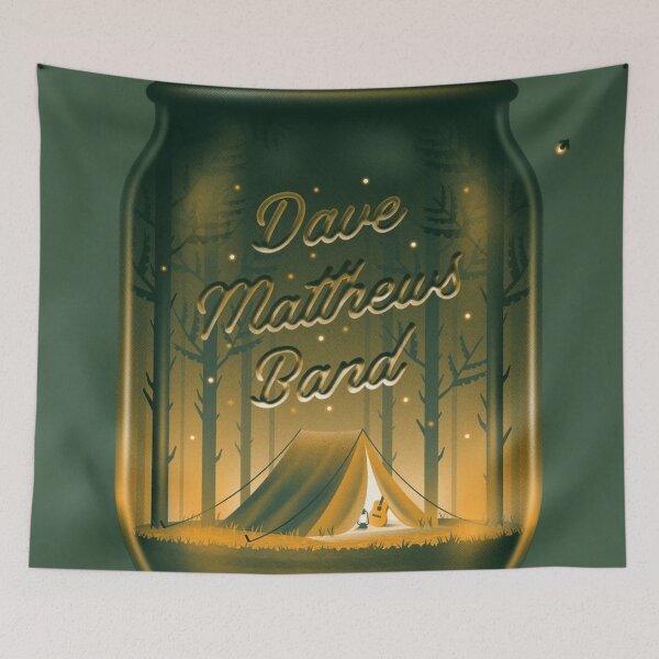 Item preview, Dave Matthews Band Original Custom Vintage Music Band Tee Unique Poster Wall Art designed and sold by Cool Robot Bro..