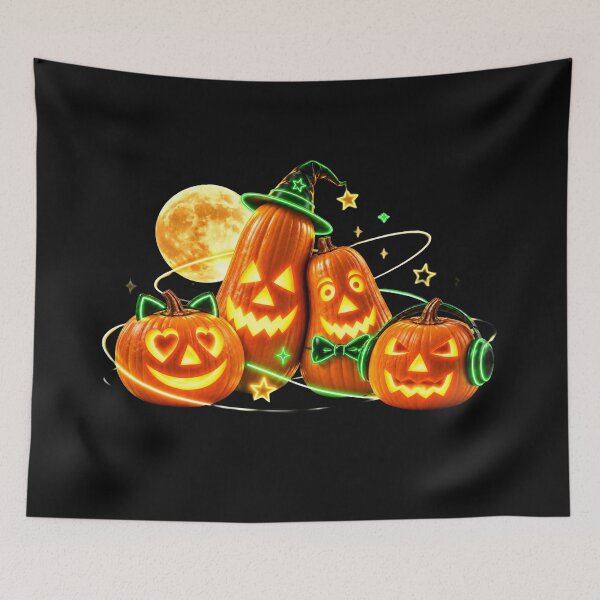 Item preview, Neon Pumpkin Party Crew designed and sold by DansCreations42.
