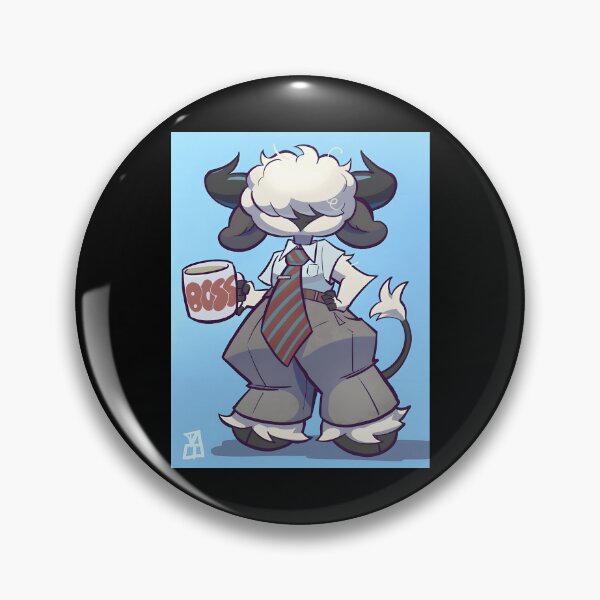 Item preview, Boss Sheep Character in Office Attire designed and sold by Catsi-Nook-Art.