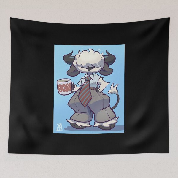 Item preview, Boss Sheep Character in Office Attire designed and sold by Catsi-Nook-Art.