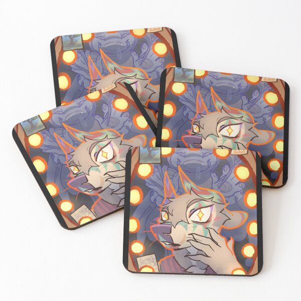 Item preview, Vibrant Mirror Reflection of a Feline Character designed and sold by Catsi-Nook-Art.