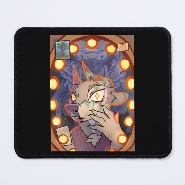 Item preview, Vibrant Mirror Reflection of a Feline Character designed and sold by Catsi-Nook-Art.