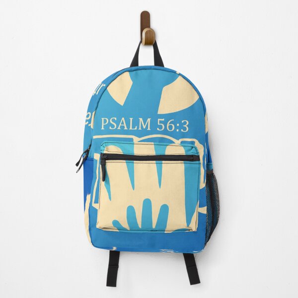 Item preview, Graphic Design - Psalm 56:3 When I am afraid (blue) designed and sold by Boy and Belugee Studio.