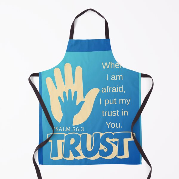 Item preview, Graphic Design - Psalm 56:3 When I am afraid (blue) designed and sold by Boy and Belugee Studio.