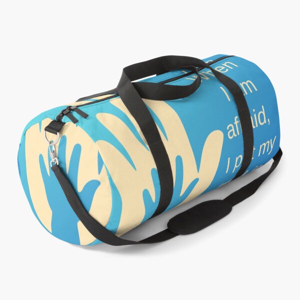 Item preview, Bible Graphic Design - Psalm 56:3 When I am afraid (blue) designed and sold by Boy and Belugee Studio.