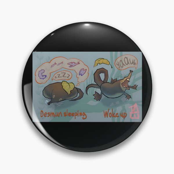 Item preview, Desmun the Sleepy Mole Awakens designed and sold by Catsi-Nook-Art.