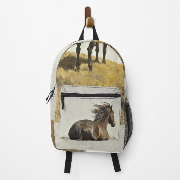Item preview, Brown Horse on Golden Hill Looking Far designed and sold by KAMOCHI Art.