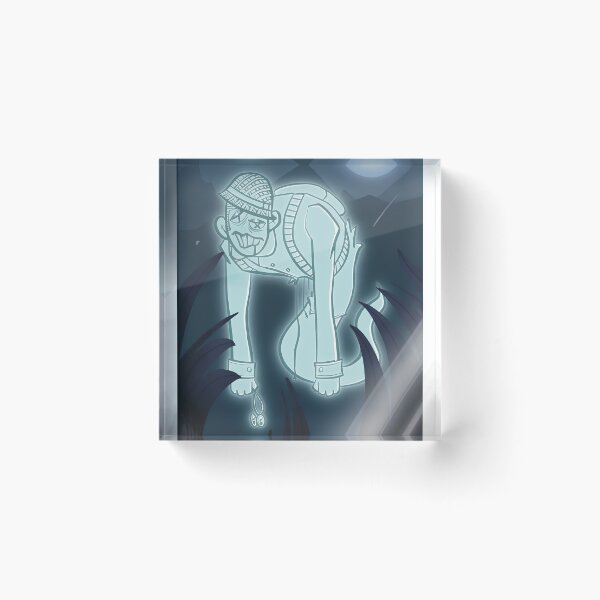 Item preview, Glowing Bandaged Ghost Polaroid Cartoon designed and sold by Flawralawra.