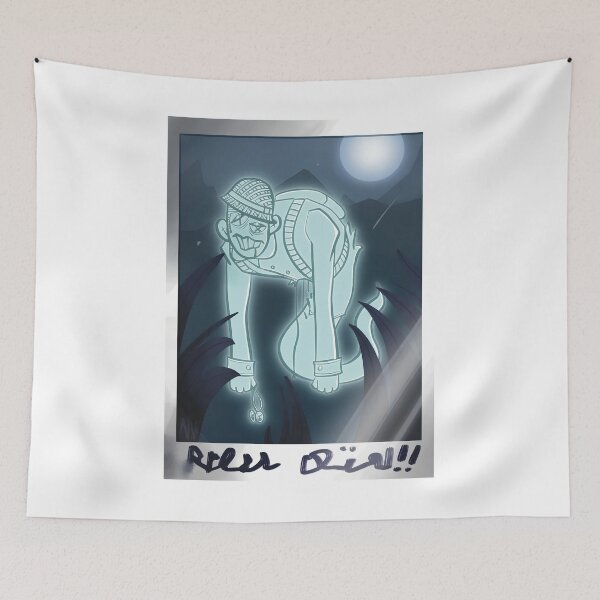 Item preview, Glowing Bandaged Ghost Polaroid Cartoon designed and sold by Flawralawra.