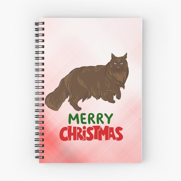 Item preview, Cute Maine Coon Cat Merry Christmas Holiday Art designed and sold by stormk10.