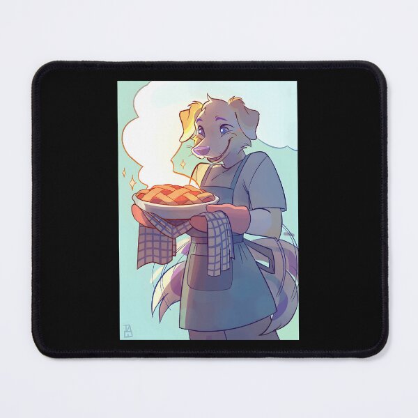Item preview, Cute Dog Character Baking Pie designed and sold by Catsi-Nook-Art.