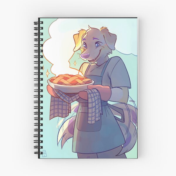 Item preview, Cute Dog Character Baking Pie designed and sold by Catsi-Nook-Art.