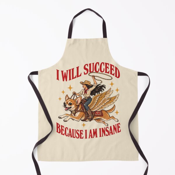 Item preview, Winged Chihuahua Cowgirl Retro Weird Western Art designed and sold by AmiGraph.