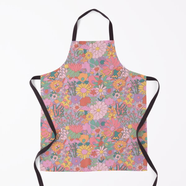Item preview, 60's Groovy Garden in Faded Pastel designed and sold by YesterdayColl.