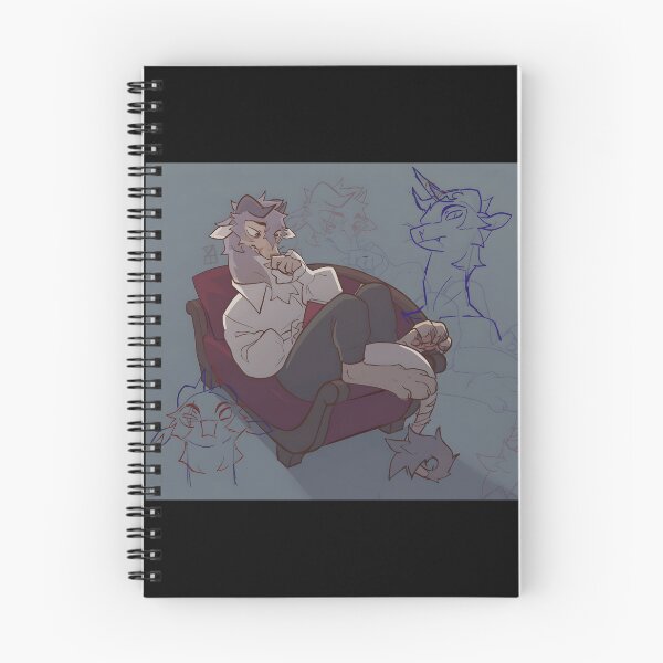 Item preview, Charming Creature Sketches in a Cozy Chair designed and sold by Catsi-Nook-Art.