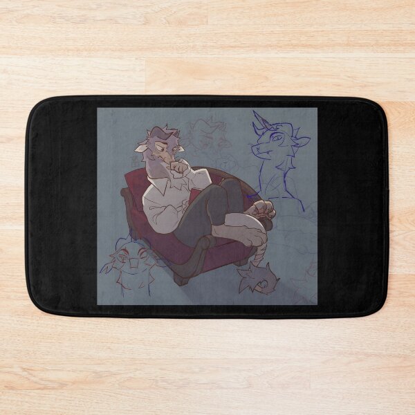 Item preview, Charming Creature Sketches in a Cozy Chair designed and sold by Catsi-Nook-Art.