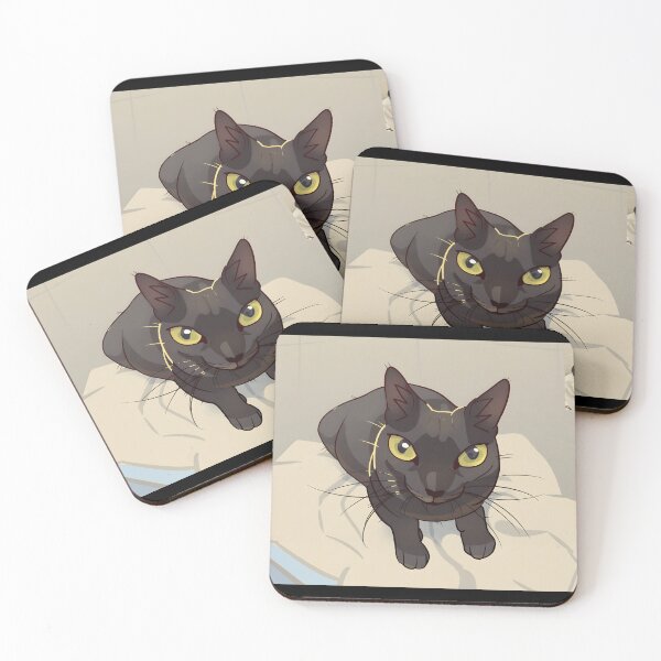 Item preview, Playful Black Cat Illustration designed and sold by Catsi-Nook-Art.