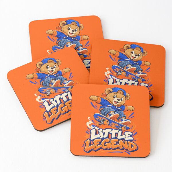 Item preview, Little Legend Skater Bear Streetwear Art designed and sold by MH Digital Studio .