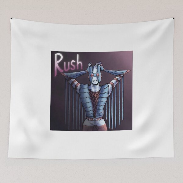 Item preview, Rush Masked Stressed Character Cartoon designed and sold by Flawralawra.