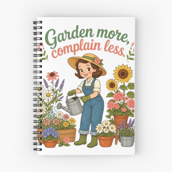 Item preview, Garden More Complain Less Funny Gardening designed and sold by nivadaofficiel2.