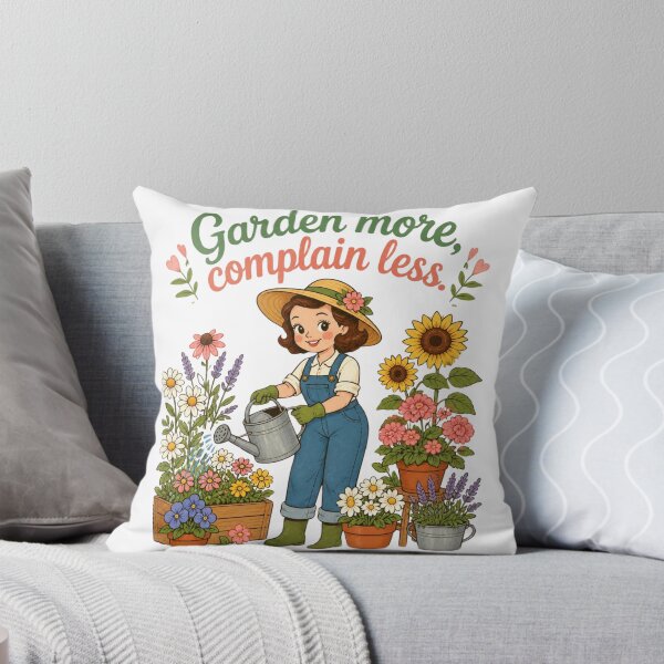 Item preview, Garden More Complain Less Funny Gardening designed and sold by nivadaofficiel2.