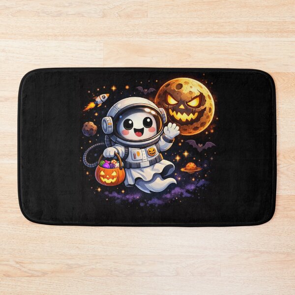 Item preview, Halloween Astronaut Ghost – Cute Spooky Space Adventure designed and sold by aliyehc.