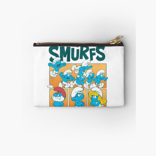 Item preview, The Smurfs Retro Comic Panels Design  designed and sold by circliqueart.