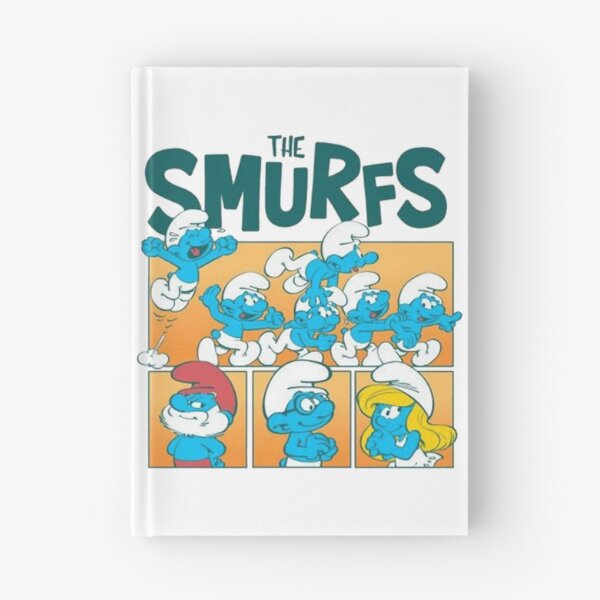 Item preview, The Smurfs Retro Comic Panels Design  designed and sold by circliqueart.