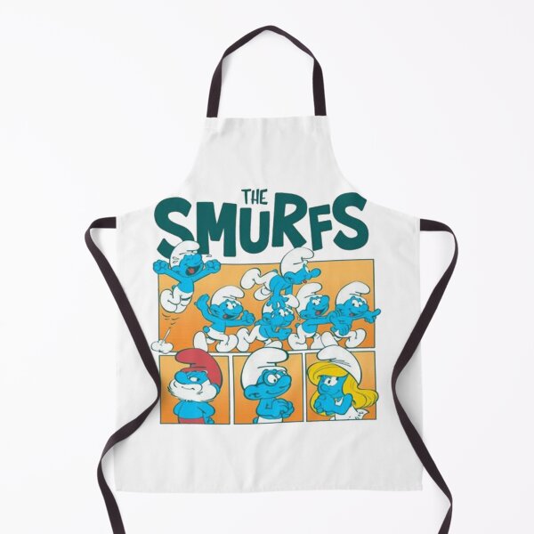 Item preview, The Smurfs Retro Comic Panels Design  designed and sold by circliqueart.