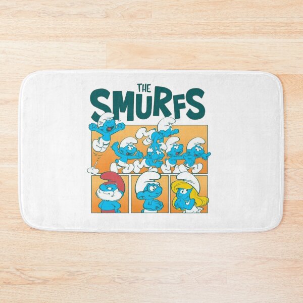 Item preview, The Smurfs Retro Comic Panels Design  designed and sold by circliqueart.