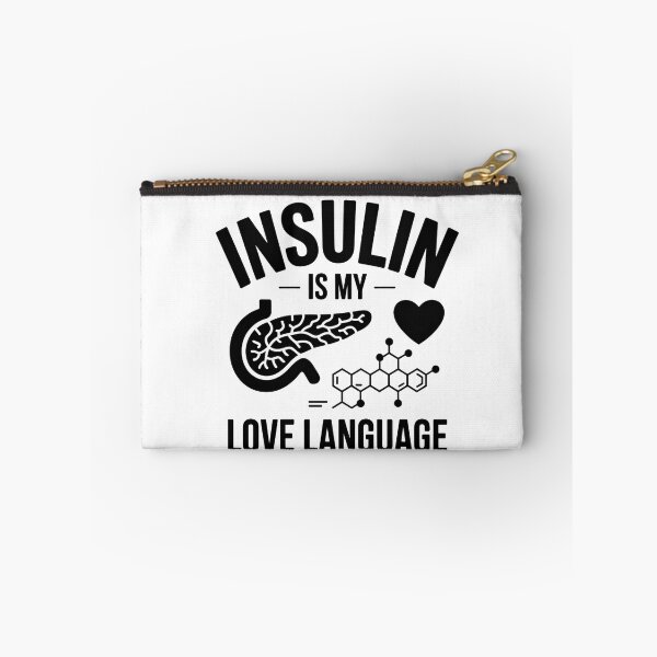 Item preview, Insulin Is My Love Language - Funny Endocrinologist Quote designed and sold by HappyDelights.