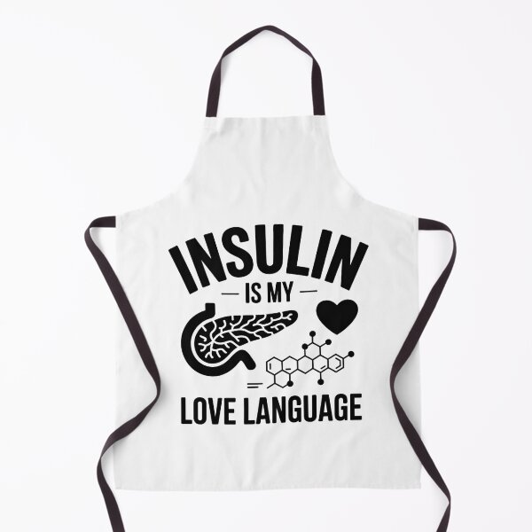 Item preview, Insulin Is My Love Language - Funny Endocrinologist Quote designed and sold by HappyDelights.