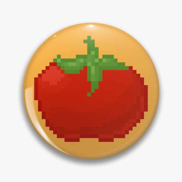 Item preview, Pixel Art Tomato | Kawaii Vegetable Design designed and sold by suawu.