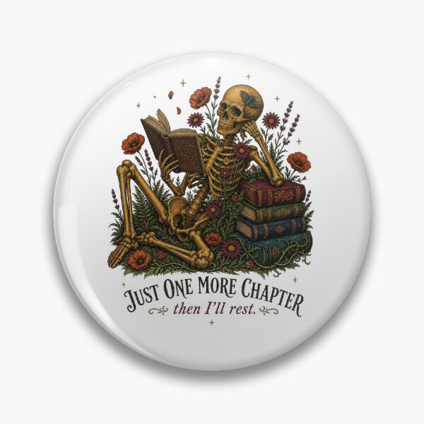 Item preview, Skeleton Reading Shirt, Wildflower Bookish Tee designed and sold by MOSIDRIP™.