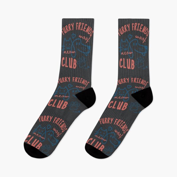 Item preview, Dog Cat Club Paw Print Woof Meow Pet Mom Dad Furry Friends Group  designed and sold by Forevermore.