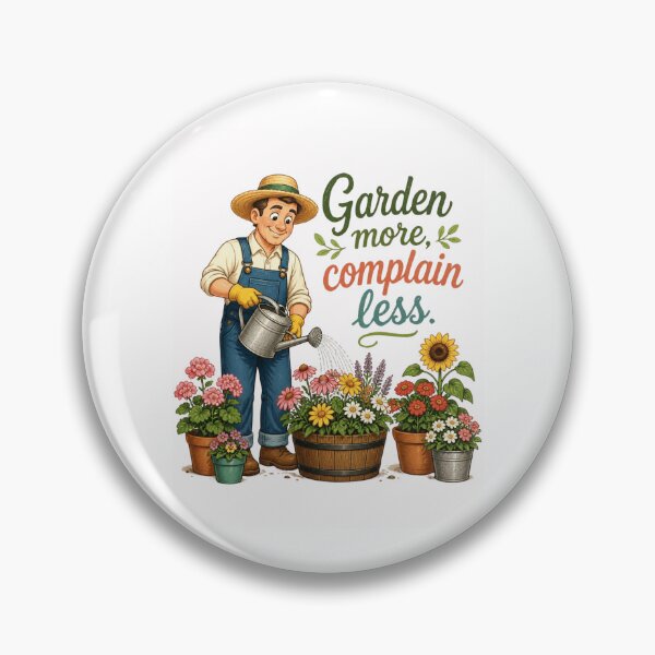 Item preview, Garden More Complain Less Funny Gardening designed and sold by nivadaofficiel2.