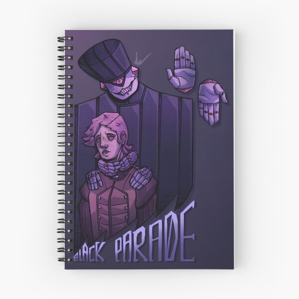 Item preview, Black Parade Looming Monster Traumacore Cartoon designed and sold by Flawralawra.