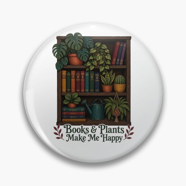 Item preview, Plants And Books Shirt, Cozy Bookshelf Botanical Tee designed and sold by MOSIDRIP™.