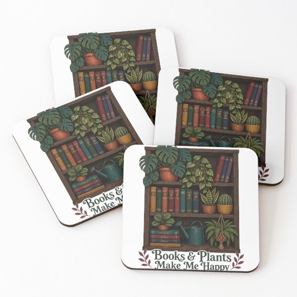 Item preview, Plants And Books Shirt, Cozy Bookshelf Botanical Tee designed and sold by MOSIDRIP™.