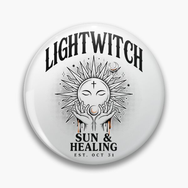 Item preview, Lightwitch Sun and Healing Halloween Design Graphic Tee v17 designed and sold by DarylWelsh2024.