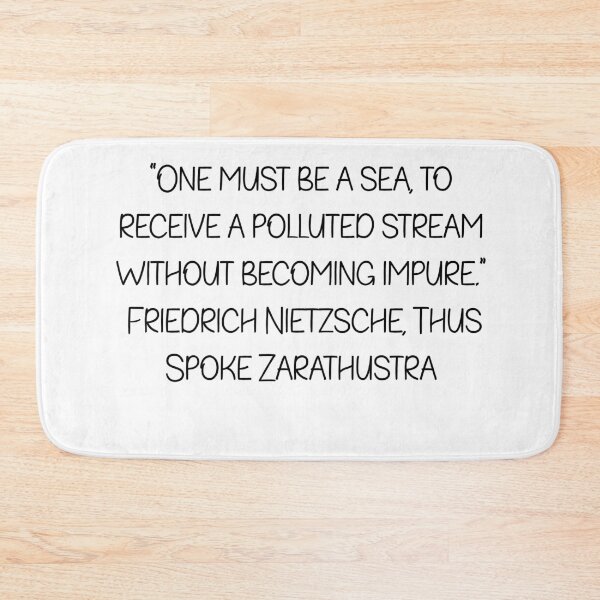 Item preview, One Must Be a Sea - Friedrich Nietzsche Quote designed and sold by 4ever-Undaunted.