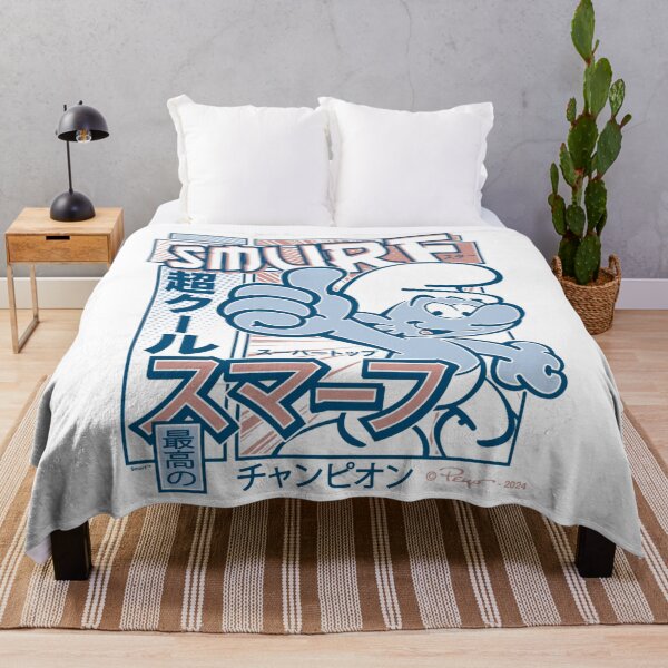 Item preview, The Smurfs Smurf Star Super Cool Vintage Manga Poster Essential  designed and sold by circliqueart.