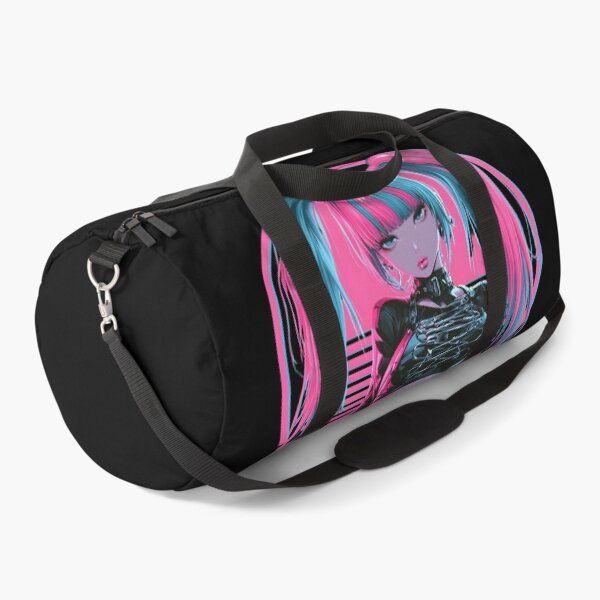 Item preview, Neon Cyberpunk Anime Girl designed and sold by NovaBlossomCo.
